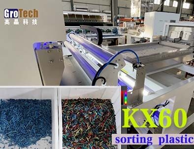 grotech KX series KX60 para clasificar PVC PE PP PET etc. reciclar productos de plástico

