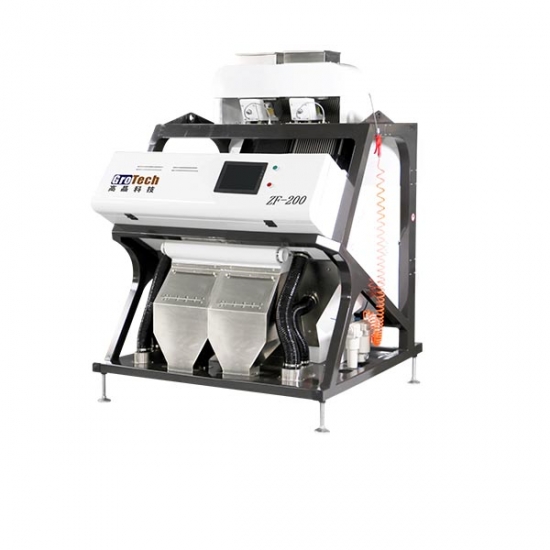 máquina clasificadora del color de los granos de café