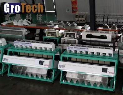 ¡Covid-19 raging! El clasificador de color de fabricación china ayuda al taller a reanudar rápidamente la producción