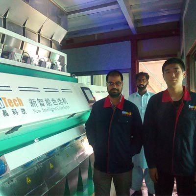máquina separadora de color de arroz en Pakistán